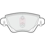 Apec Rear Brake Pad Set PD3054