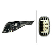 Hella Tail Light / Lamp LED Left fits Opel Crossland X 2017-2020 1.2 1.5 1.6