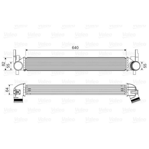 Valeo Intercooler (Charge Air Cooler) 818574