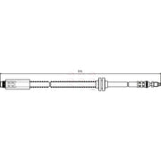 Apec Brake Hydraulic Hose Line Front fits Citroën Dispatch I 1995-2006 1.9 2.0