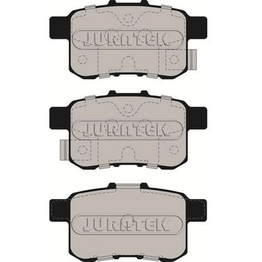 Juratek Rear Brake Pad Set fits Honda Accord IX 2012 on 2.4 3.5