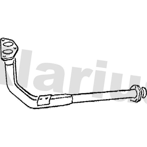 Klarius Exhaust Pipe OD fits Volvo 740 1984-1992 2.0 2.3