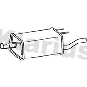 Klarius Box With Tail Pipe Rear fits Opel Combo Box Body/Mpv 2001 on 1.7