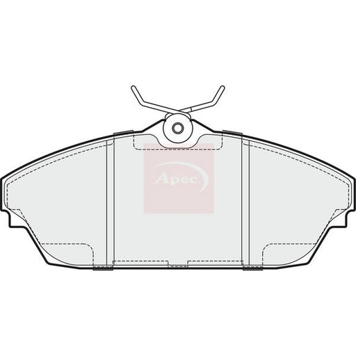 Apec Front Brake Pad Set PAD1895