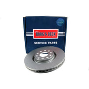 Borg & Beck Front & Rear Brake Discs & Pads fits Audi A6 C5 2001-2005 2.7