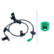 Hella ABS Wheel Speed Sensor Rear Left 6PU 358 268-341