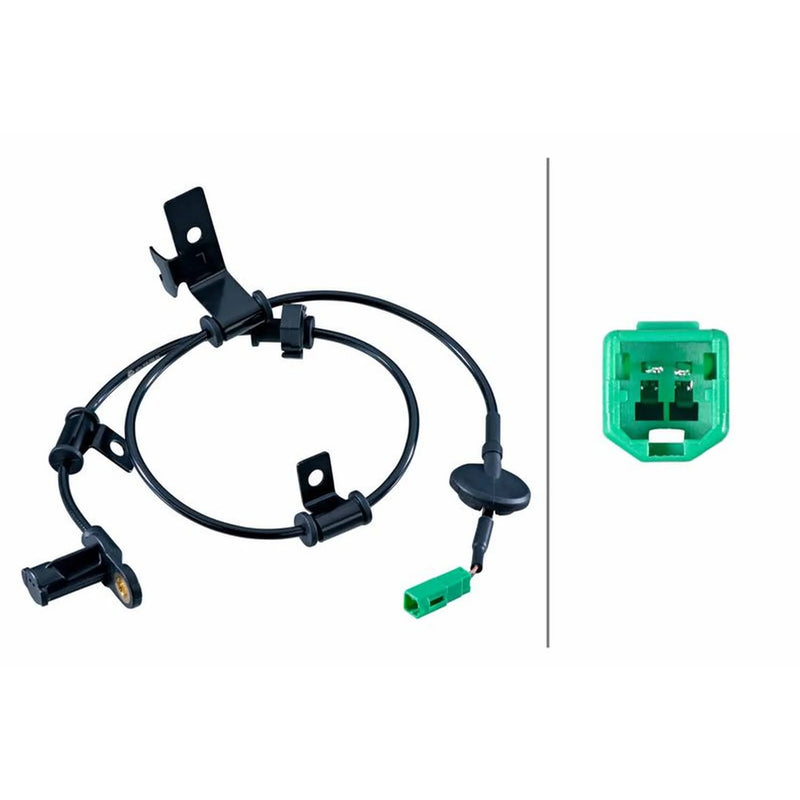 Hella ABS Wheel Speed Sensor Rear Left 6PU 358 268-341
