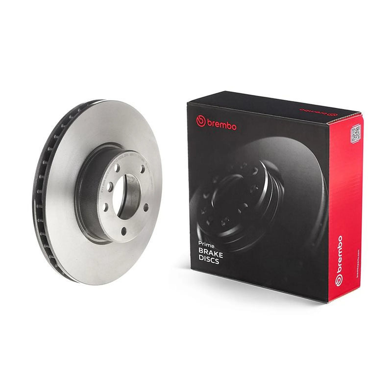Brembo 2 x Internally Vented Brake Discs fits BMW 5 1996-2004