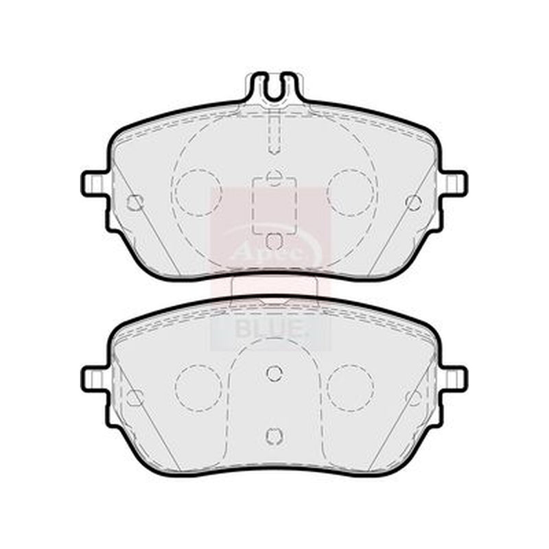 Apec Front Brake Pad Set fits Mercedes-Benz A-Class 2018-2020