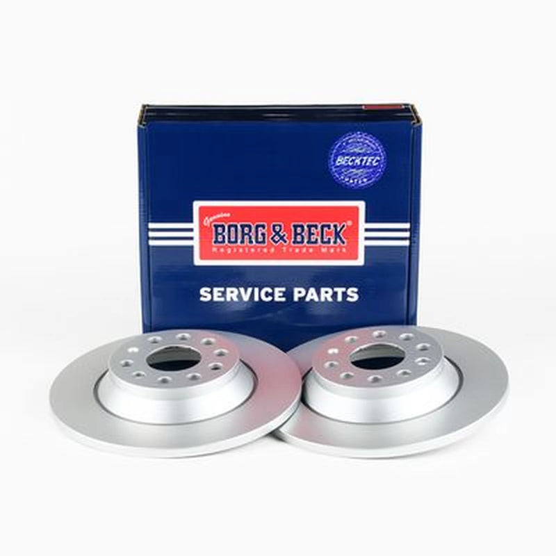 Borg & Beck Front & Rear Brake Discs & Pads fits Skoda Superb IV 2023 on 1.5 2.0