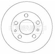 Borg & Beck Front & Rear Brake Discs & Pads fits BMW X5 2001-2006 4.4 4.6 4.8