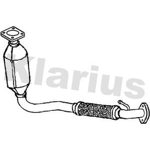 Klarius Catalyst Type Approved With Pipe fits Ford Transit 2006-2014 2.2