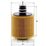 MANN-FILTER Service Kit with Air & Oil Filters fits Alfa Romeo Giulietta