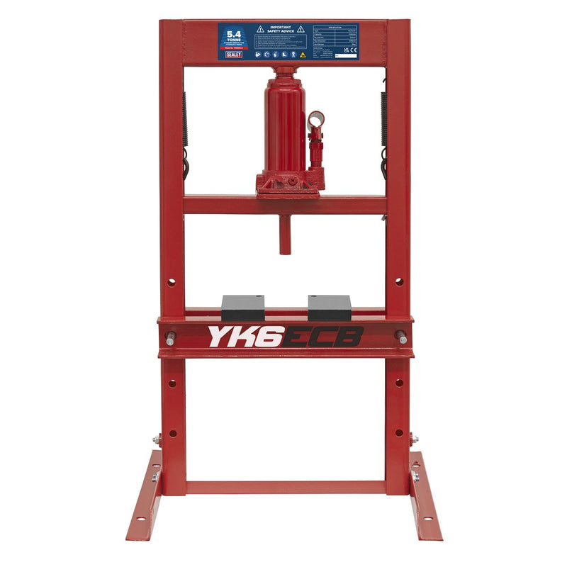 Hydraulic Press 5.4Tonne Economy Bench Type Sealey  - Dynamic Drive