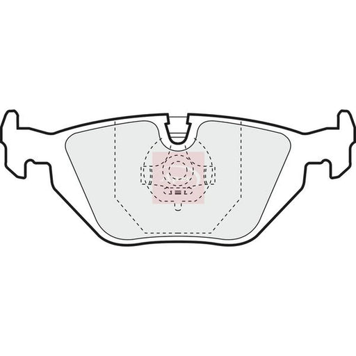 Apec Rear Brake Pad Set PAD856