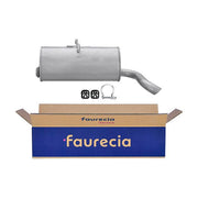 Hella End Silencer Rear fits Citroën Berlingo First 1996-2011 1.1 1.4 1.6