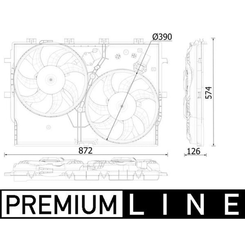 Mahle Engine Cooling Fan