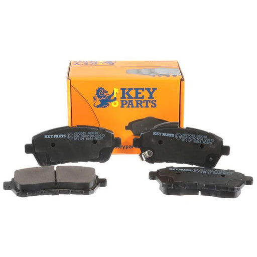 Key Parts Front Brake Vented Discs & Pads fits Mazda 2 2007-2015 1.3 1.4 1.5 1.6