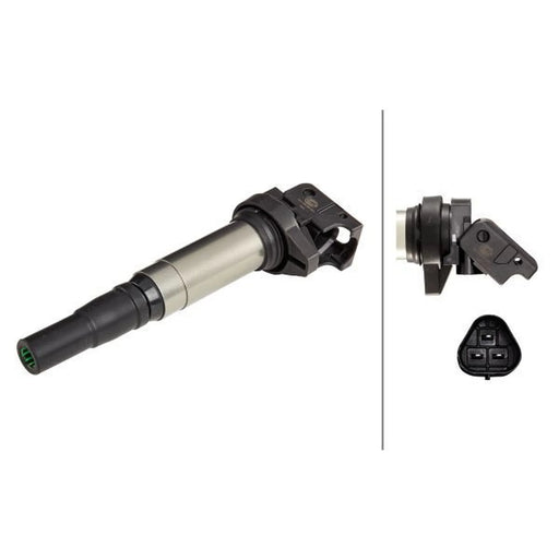 Hella Ignition Coil Pack fits BMW 1 2004-2013