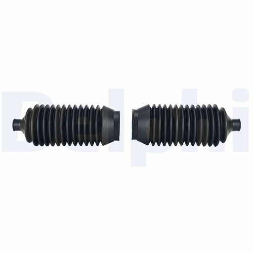 Delphi 2 x Steering Bellow Front fits Mitsubishi Pajero 2000-2006 2.5 3.0 3.2
