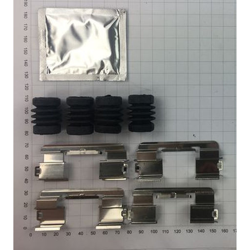 Juratek Brake Pad Accessory Fitting Kit Rear fits Opel Zafira Tourer C 2011-2019