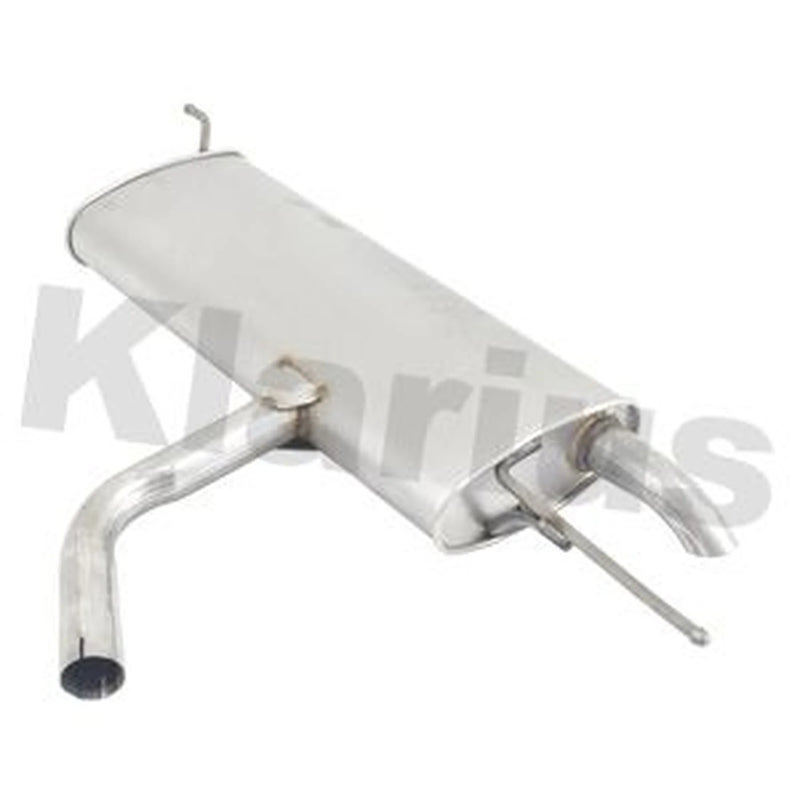 Klarius Box With Tail Pipe Rear fits VW Golf Plus V 2004-2013 1.6