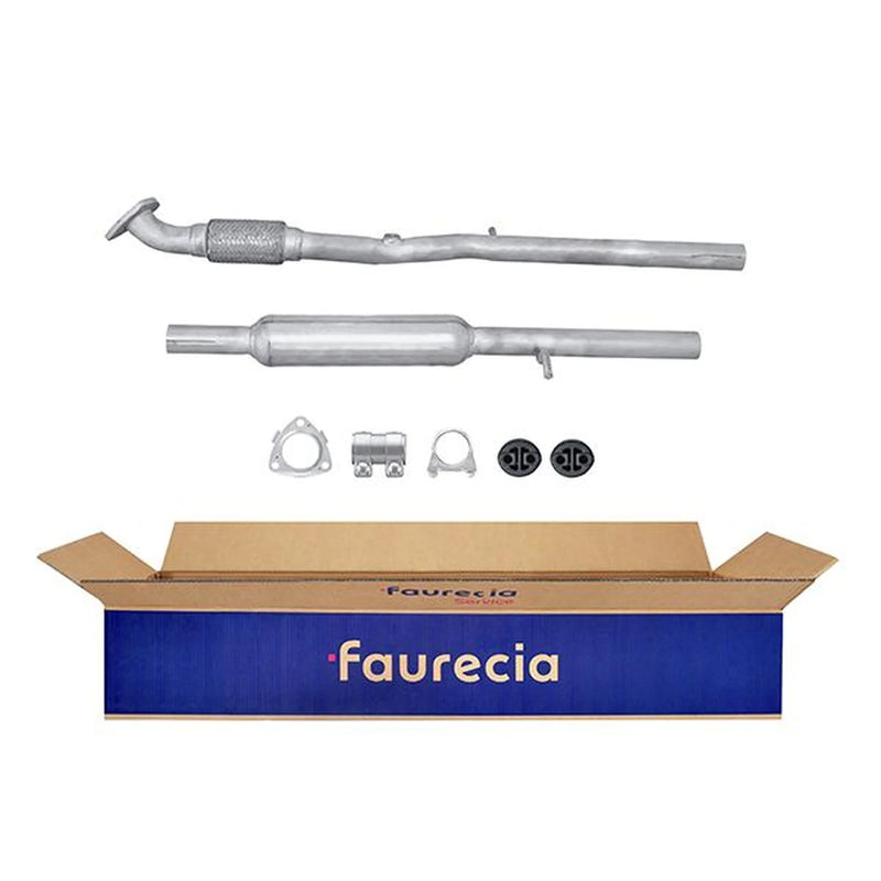 Hella Middle Silencer fits Opel Agila A 2000-2007 1.2