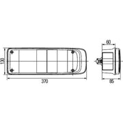 Hella Tail Light / Lamp T4W Left