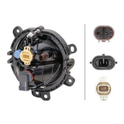 Hella Front Left Fog Light W5W 1N1 011 748-011