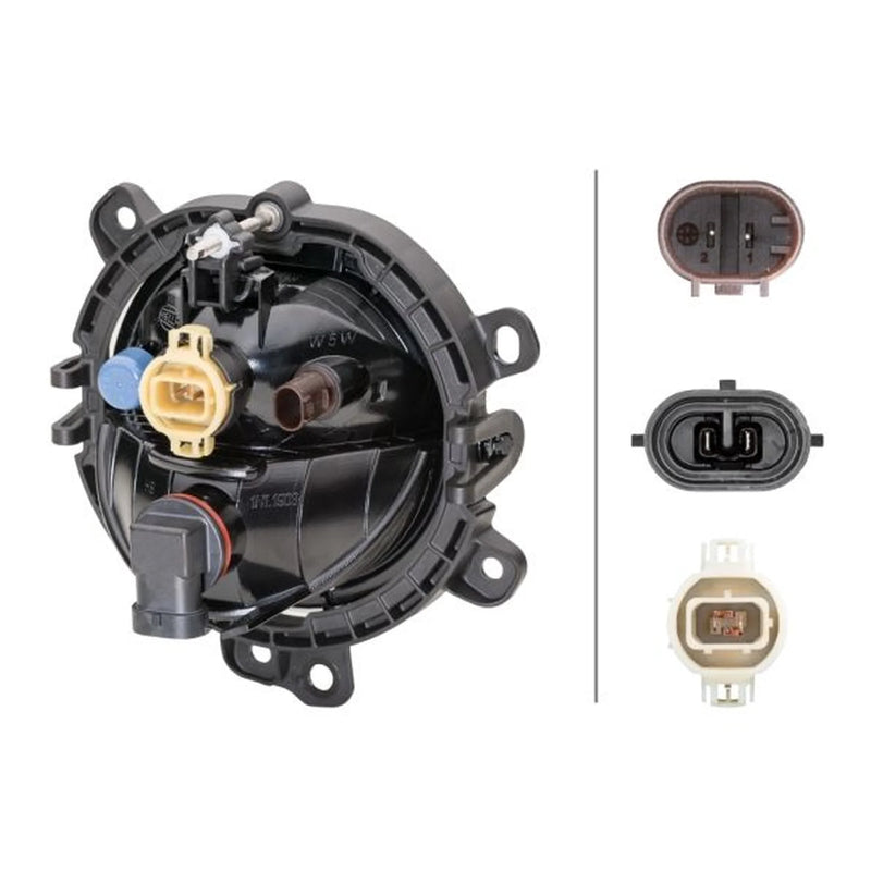 Hella Front Right Fog Light W5W 1N1 011 748-021