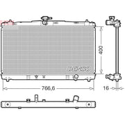 Denso Engine Radiator DRM50144