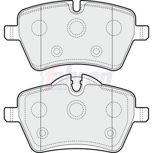 Fahren Front Brake Pad Set FBP3228