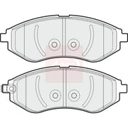 Apec Front Brake Pad Set PAD1984
