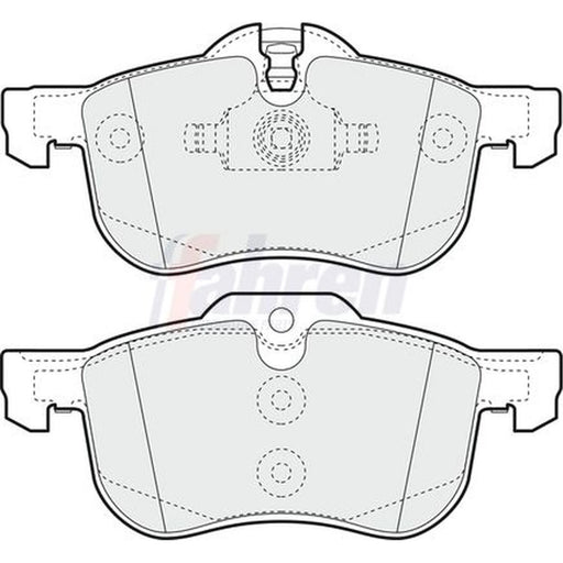 Fahren Front Brake Pad Set FBP3132