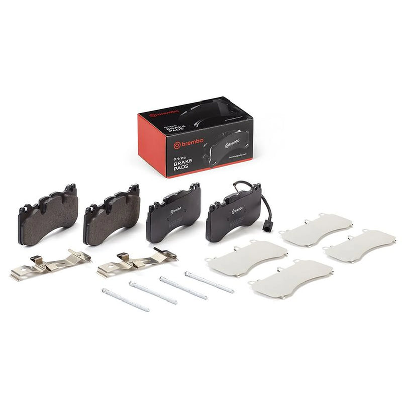 Brembo 4 x Front Brake Pad Set fits Maserati Levante SUV 2016 on 3.0