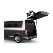 Thule WanderWay two-bike hanging trunk bike rack black Boot bike rack Thule - Bars 4 Cars