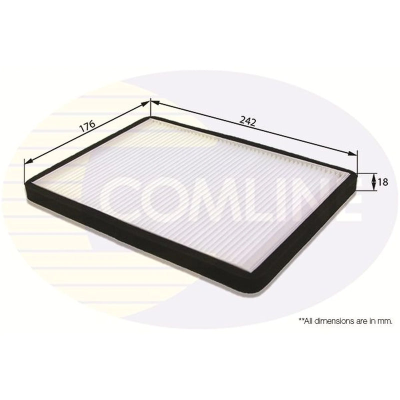 Comline Cabin Air Filter (Pollen Filter) fits Renault Megane I 1996-2008