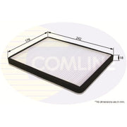 Comline Cabin Air Filter (Pollen Filter) EKF147