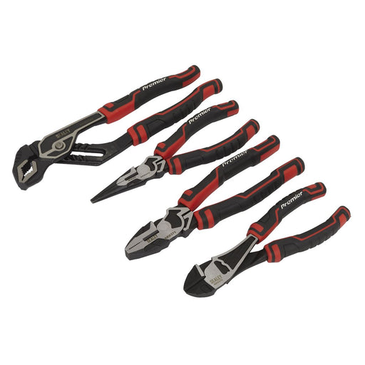 Sealey Pliers Set High Leverage 4pc AK8378 Sealey - Dynamic Drive