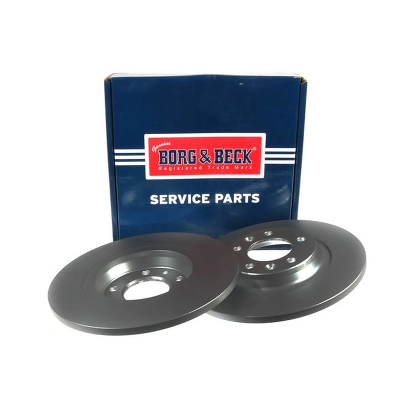 Borg & Beck Front & Rear Brake Discs & Pads fits Peugeot 508 Sw I 2010-2018 2.0