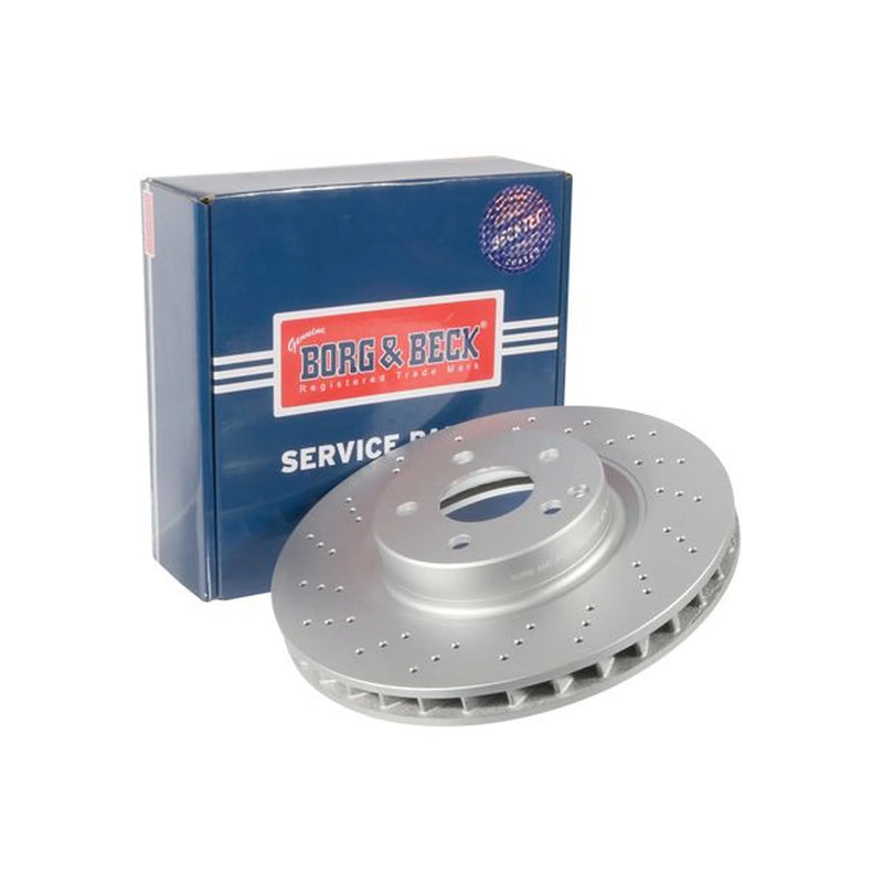Borg & Beck 2 x / Front Brake Discs BBD6048S-x2
