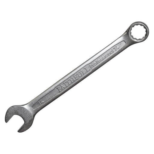 Faithfull Combination Spanner CV Satin Finish 14mm Faithfull - Dynamic Drive