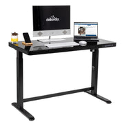 Dellonda Single Motor Ultra-Quiet Electric Desk with Control Panel USB Port Dellonda - Dynamic Drive