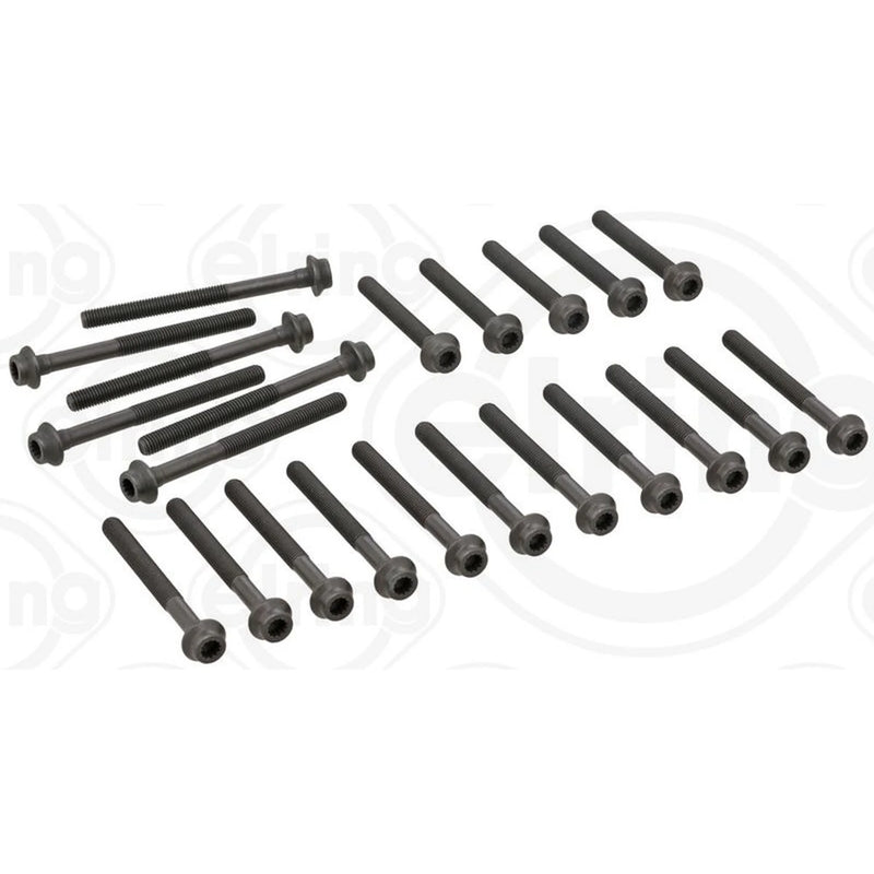 Elring Cylinder Head Bolt Set fits Daewoo Korando 1999 on 2.9