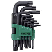 Carlyle Tools Star Key Set - Short Star - image 1