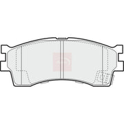 Apec Front Brake Vented Discs & Pads fits Kia Rio I 2000-2005 1.3 1.5