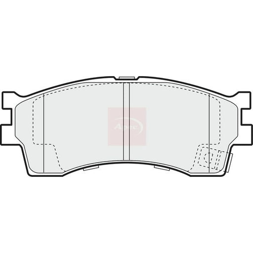 Apec Front Brake Pad Set PAD1160