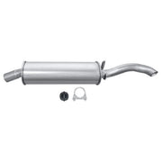 Hella End Silencer Rear fits Opel Corsa A 1982-1993 1.0 1.2 1.3 1.5