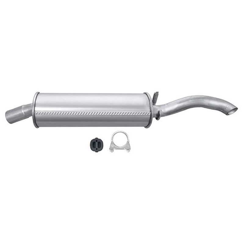 Hella End Silencer Rear fits Opel Corsa A 1982-1993 1.0 1.2 1.3 1.5