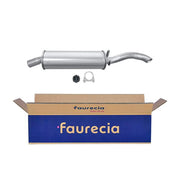 Hella End Silencer Rear fits Opel Corsa A 1982-1993 1.0 1.2 1.3 1.5